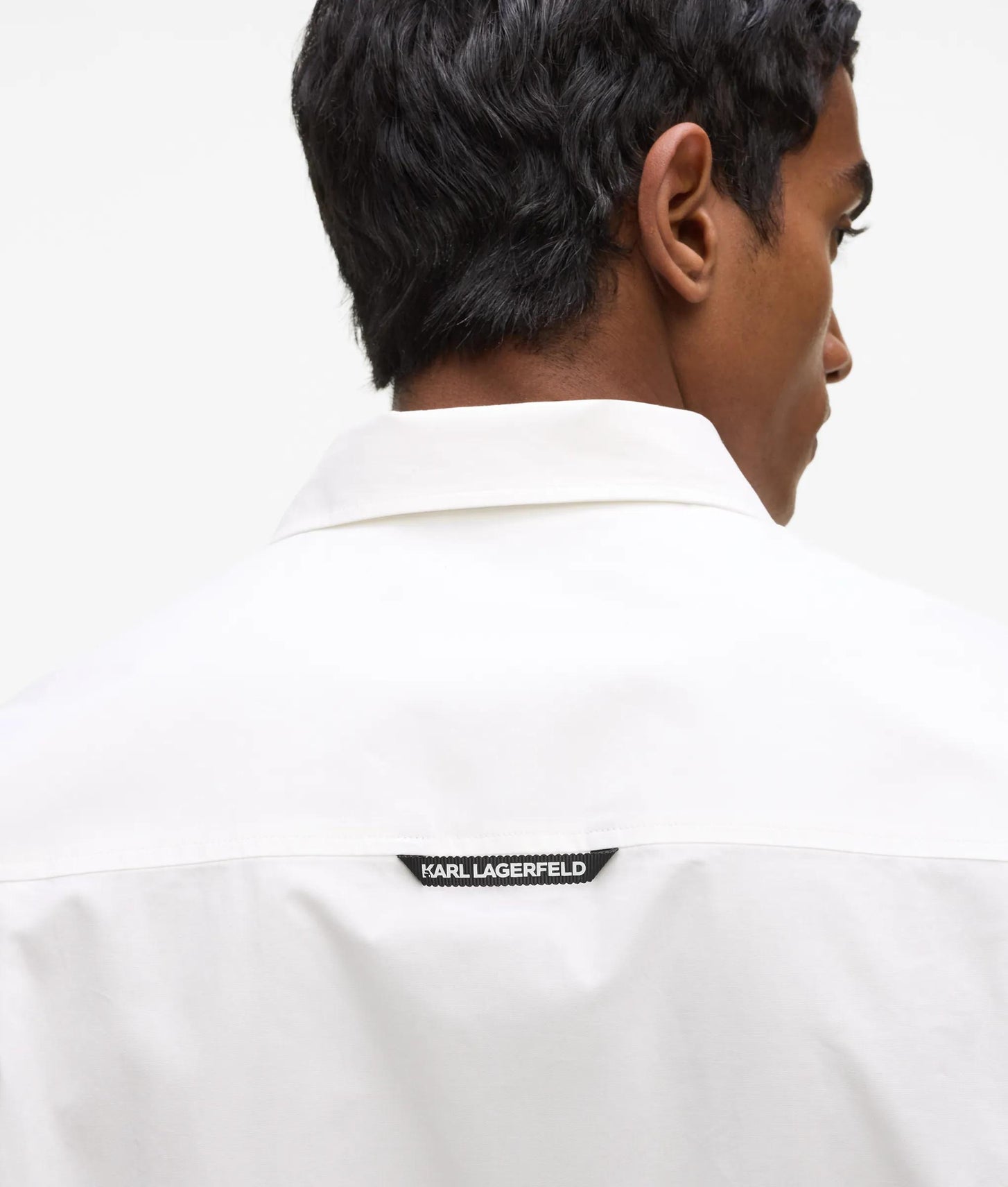 Karl Lagerfeld Kameo Classic Cotton Shirt White