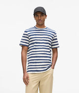 Karl Lagerfeld Ikon Striped T-Shirt Cannoli Cream