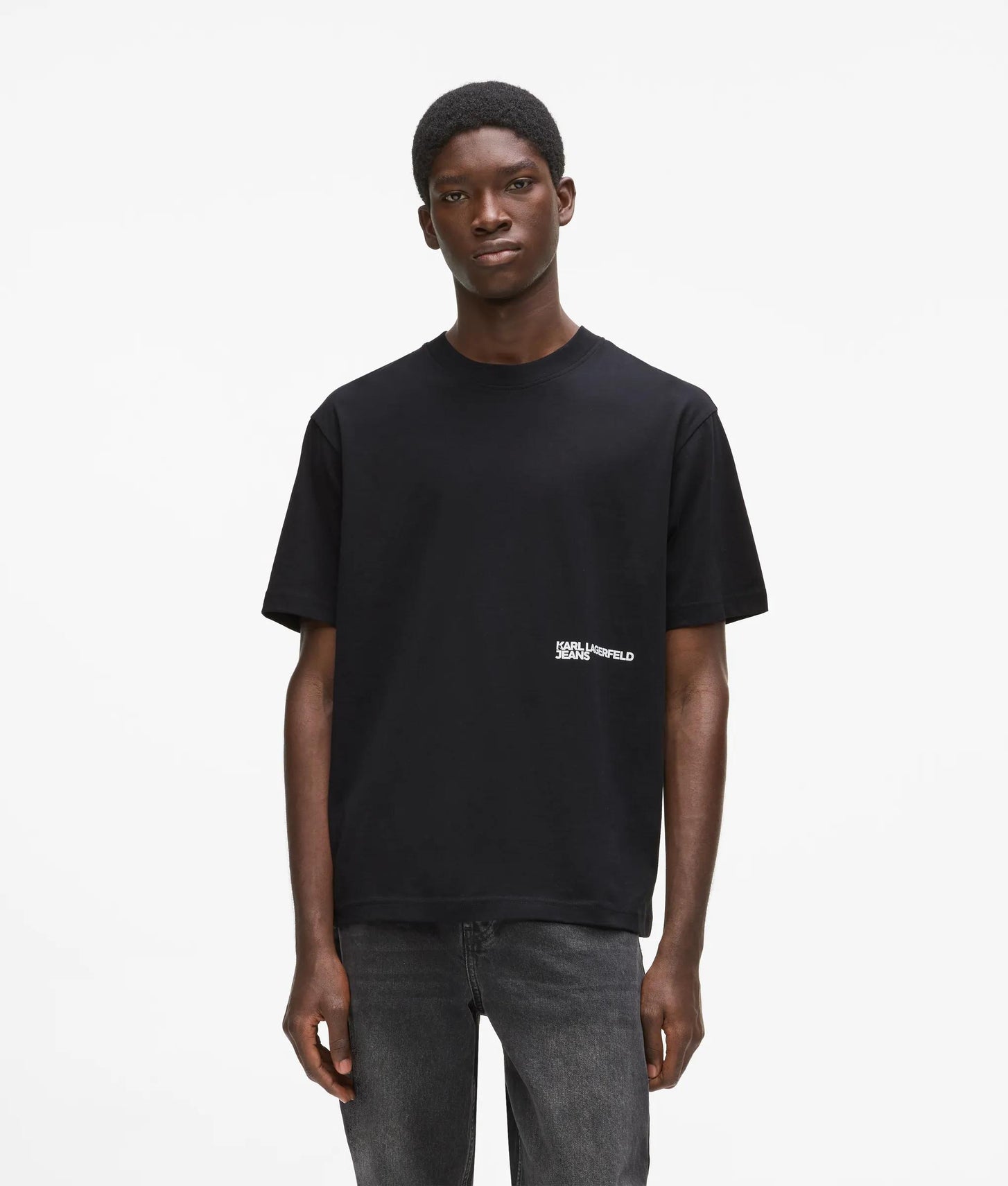 Karl Lagerfeld Rule Breaking T-Shirt Black