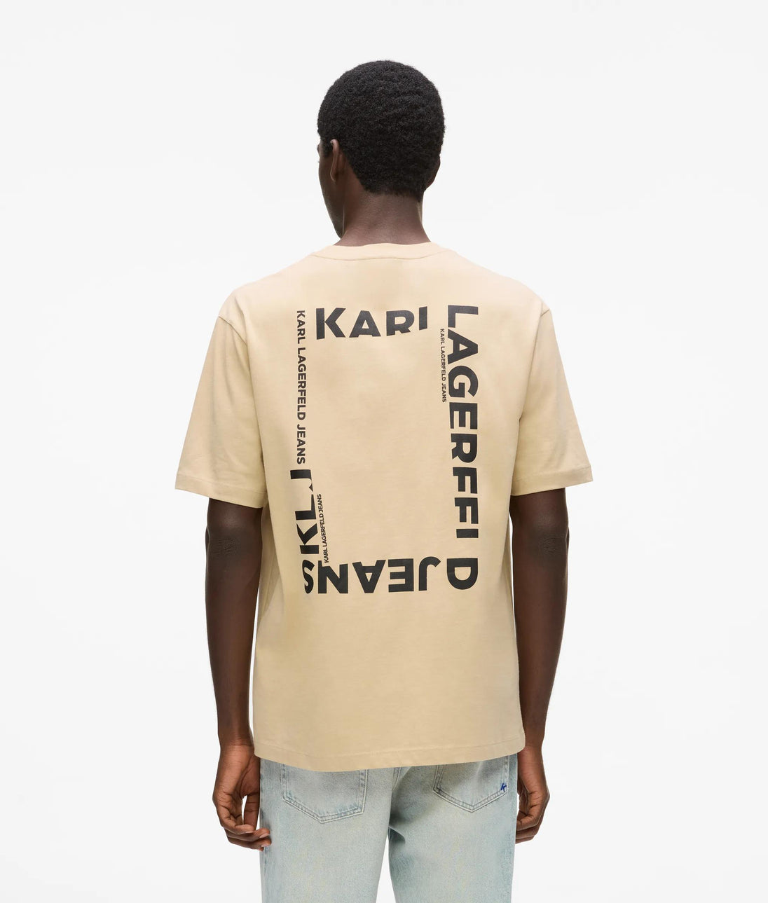 Karl Lagerfeld Canvas Utility Jacket Pale Khaki