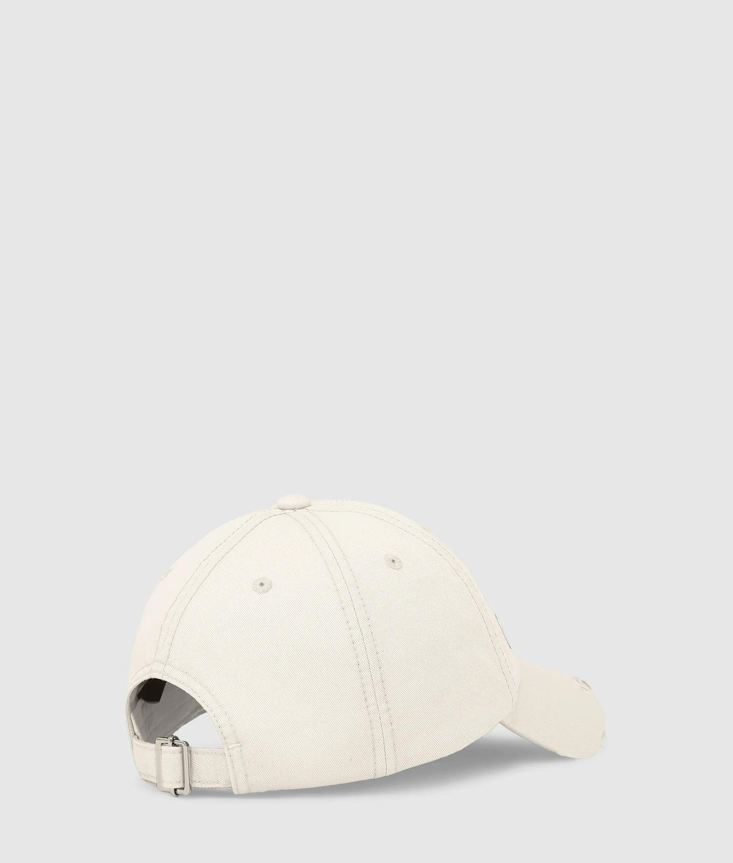 Karl Lagerfeld Distressed Logo Cap Vaporous Grey