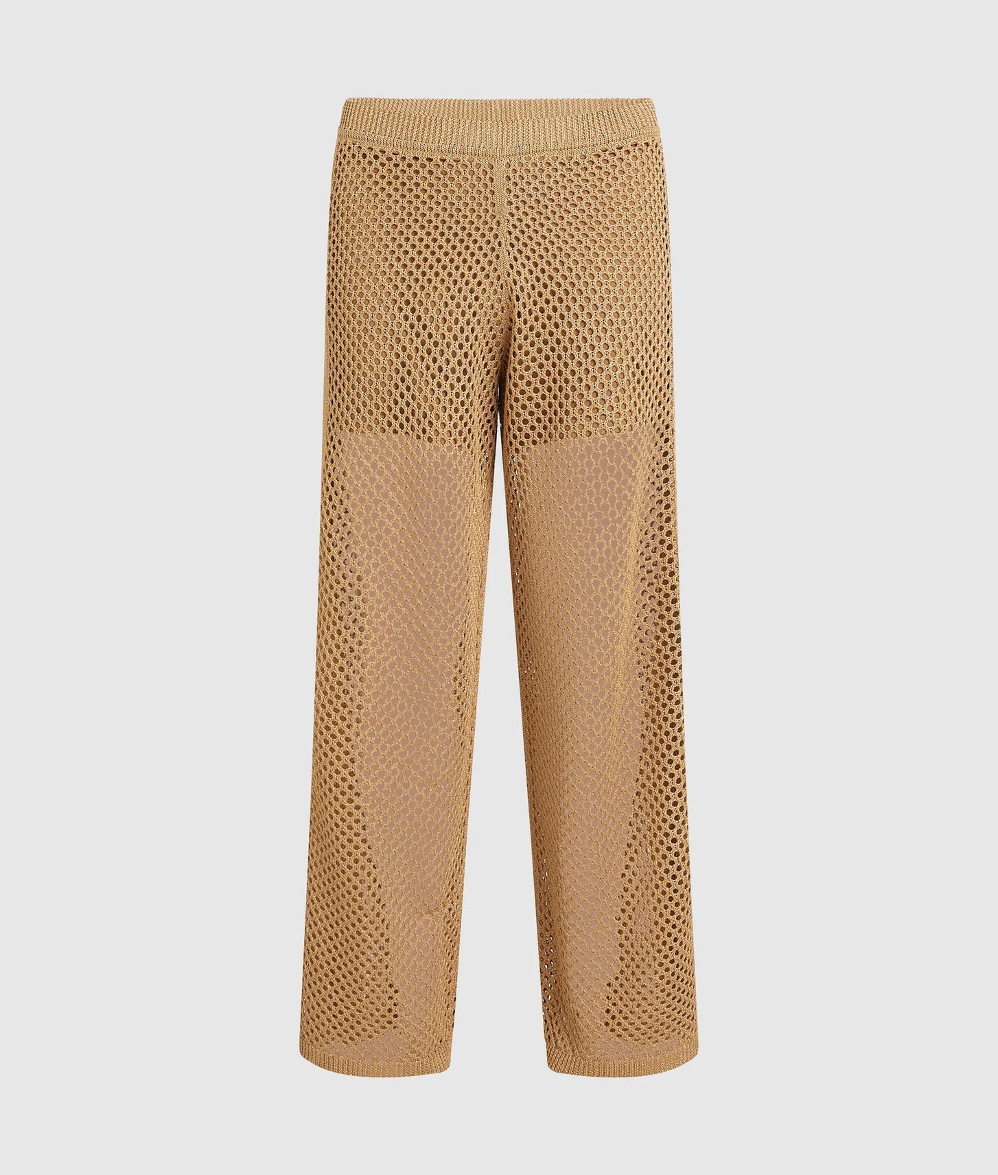 Karl Lagerfeld Crochet Knit Pants Nougat