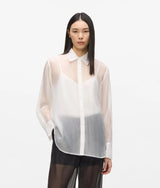 Karl Lagerfeld Organza Blouse White