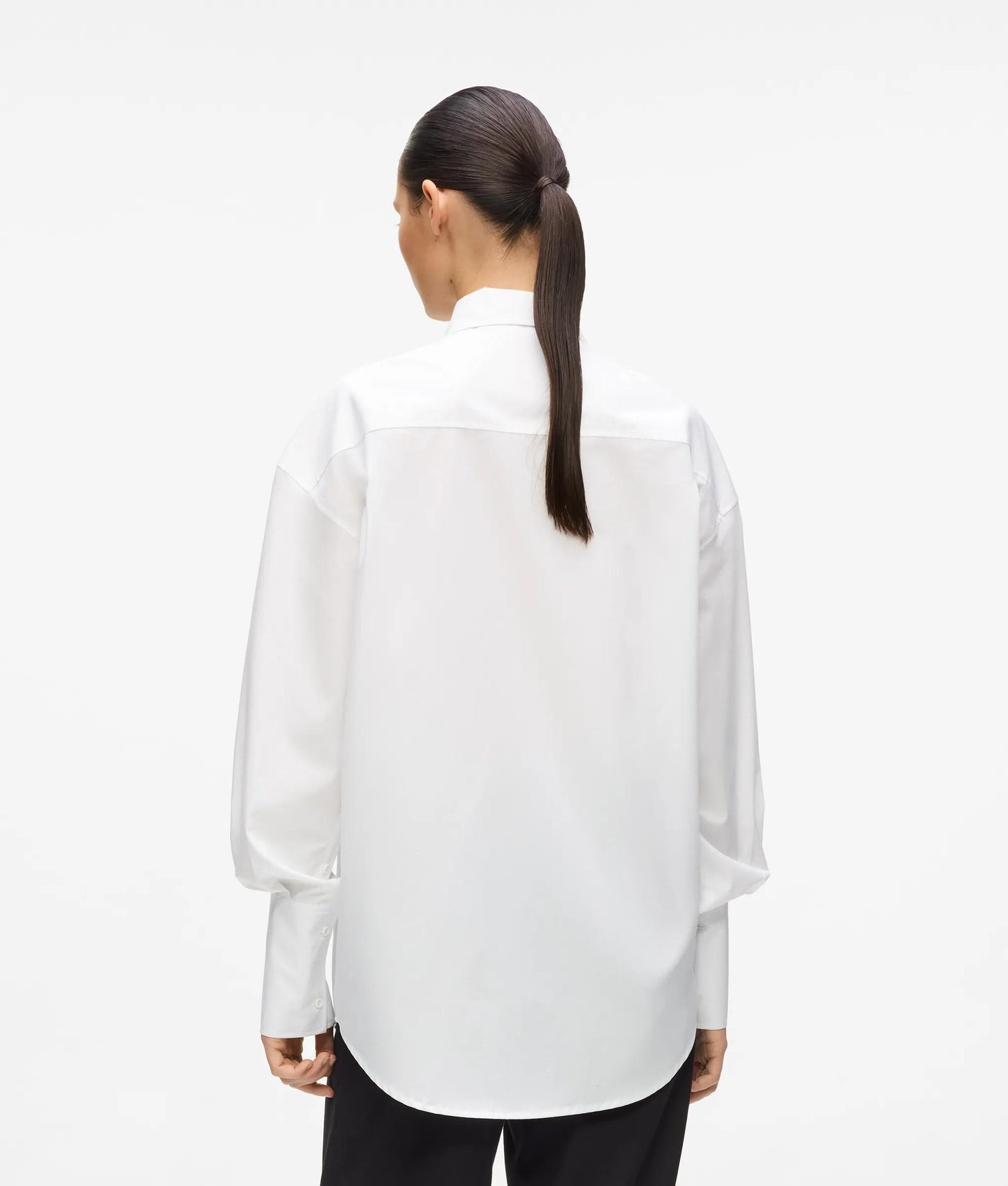 Karl Lagerfeld Kl X Amber Valletta Autograph Shirt White