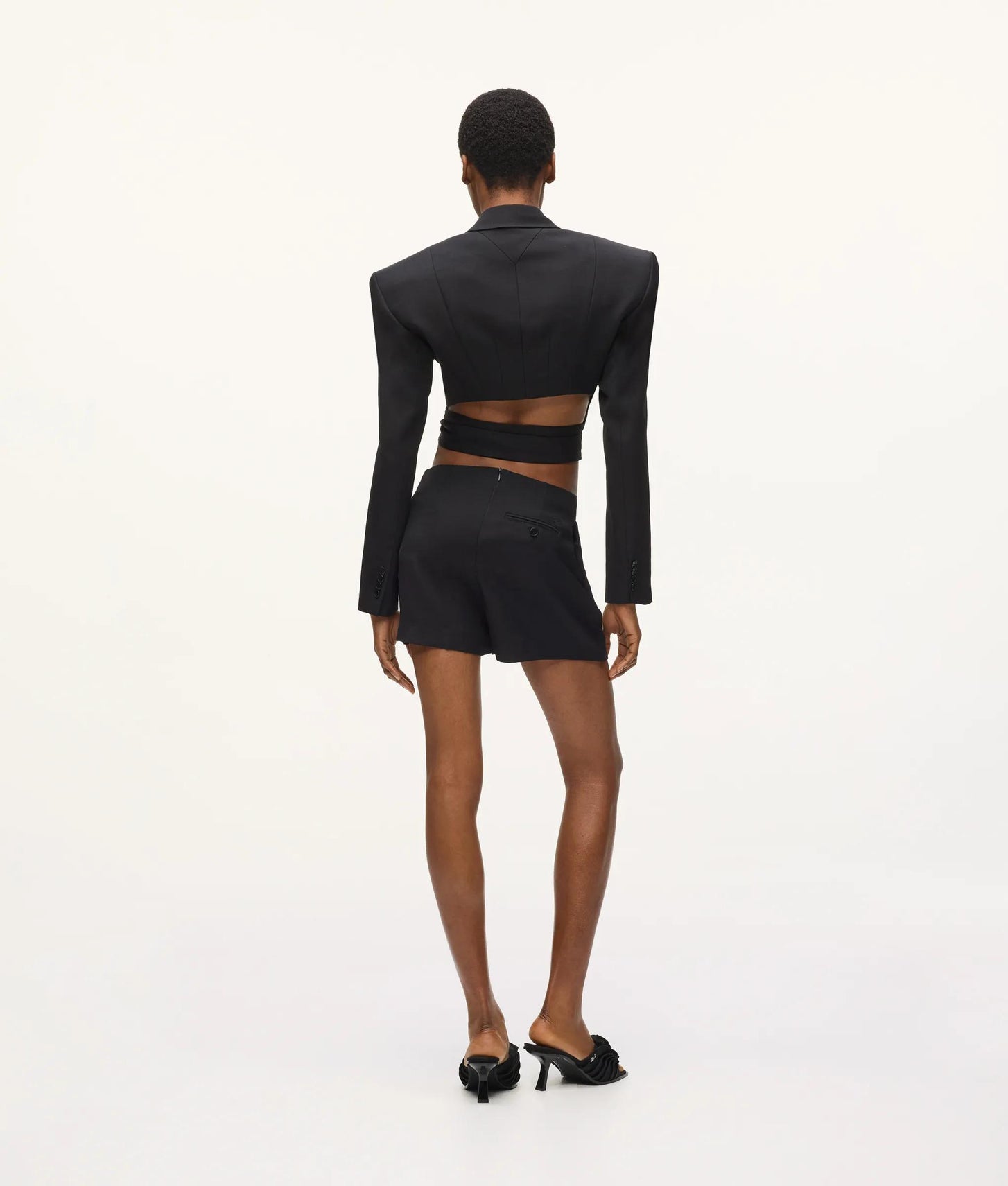 Karl Lagerfeld Kl Studio Mini Skort Black