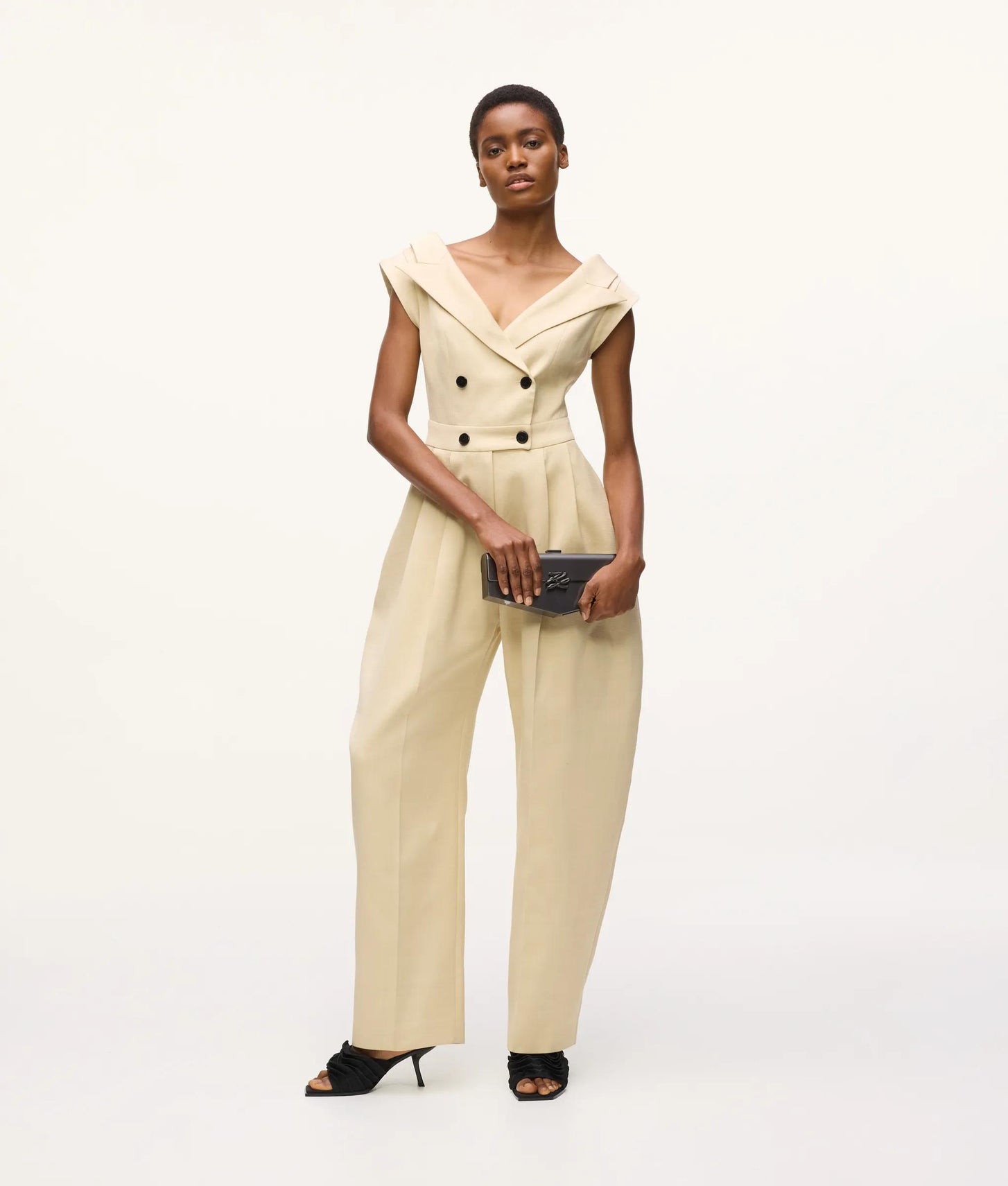 Karl Lagerfeld Kl Studio Tailored Jumpsuit Pristine