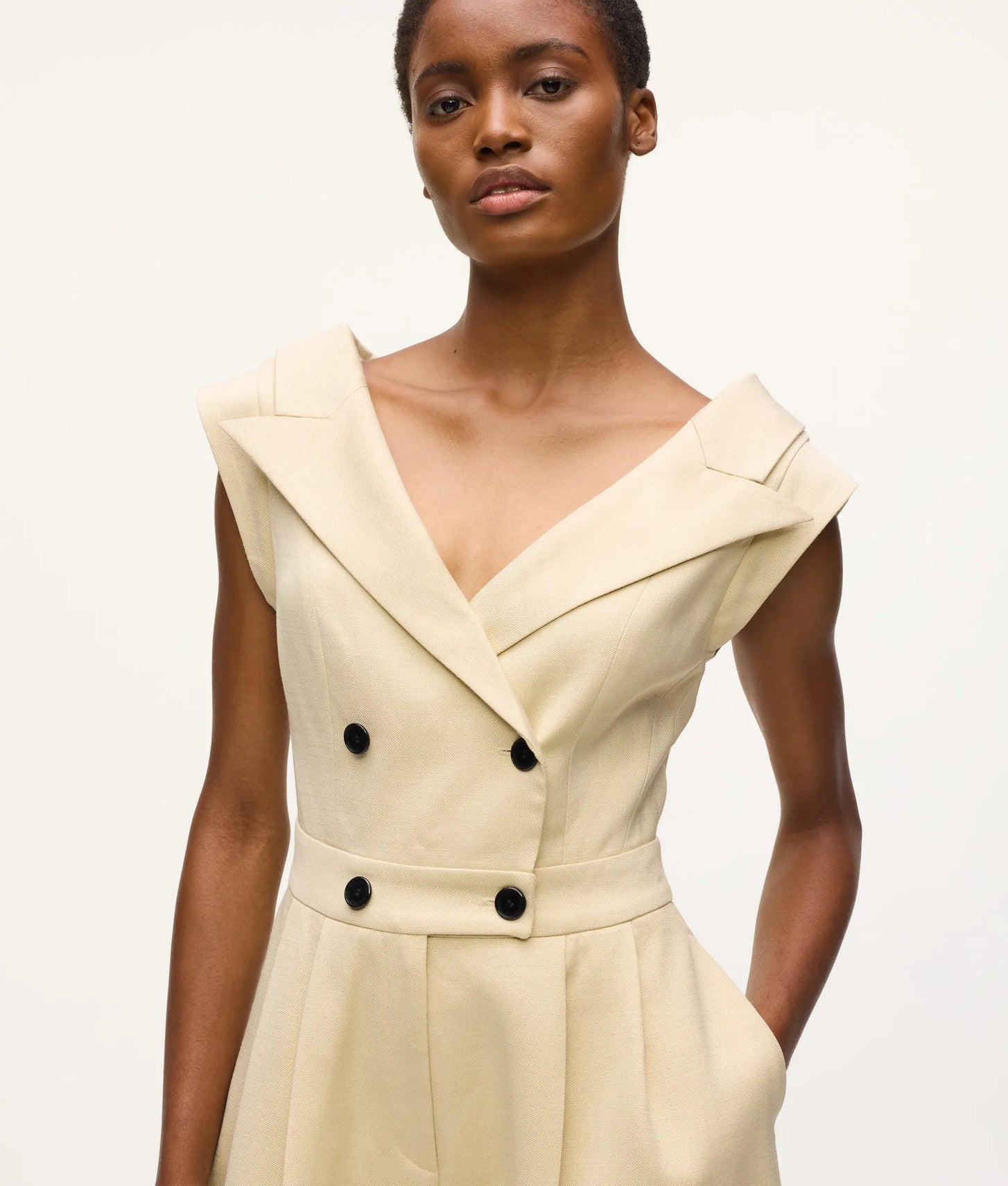 Karl Lagerfeld Kl Studio Tailored Jumpsuit Pristine