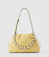KarlLagerfeld Kweave Chain Shoulder Bag Sunlight