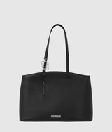KarlLagerfeld Ikon Smooth Large Tote Bag Black