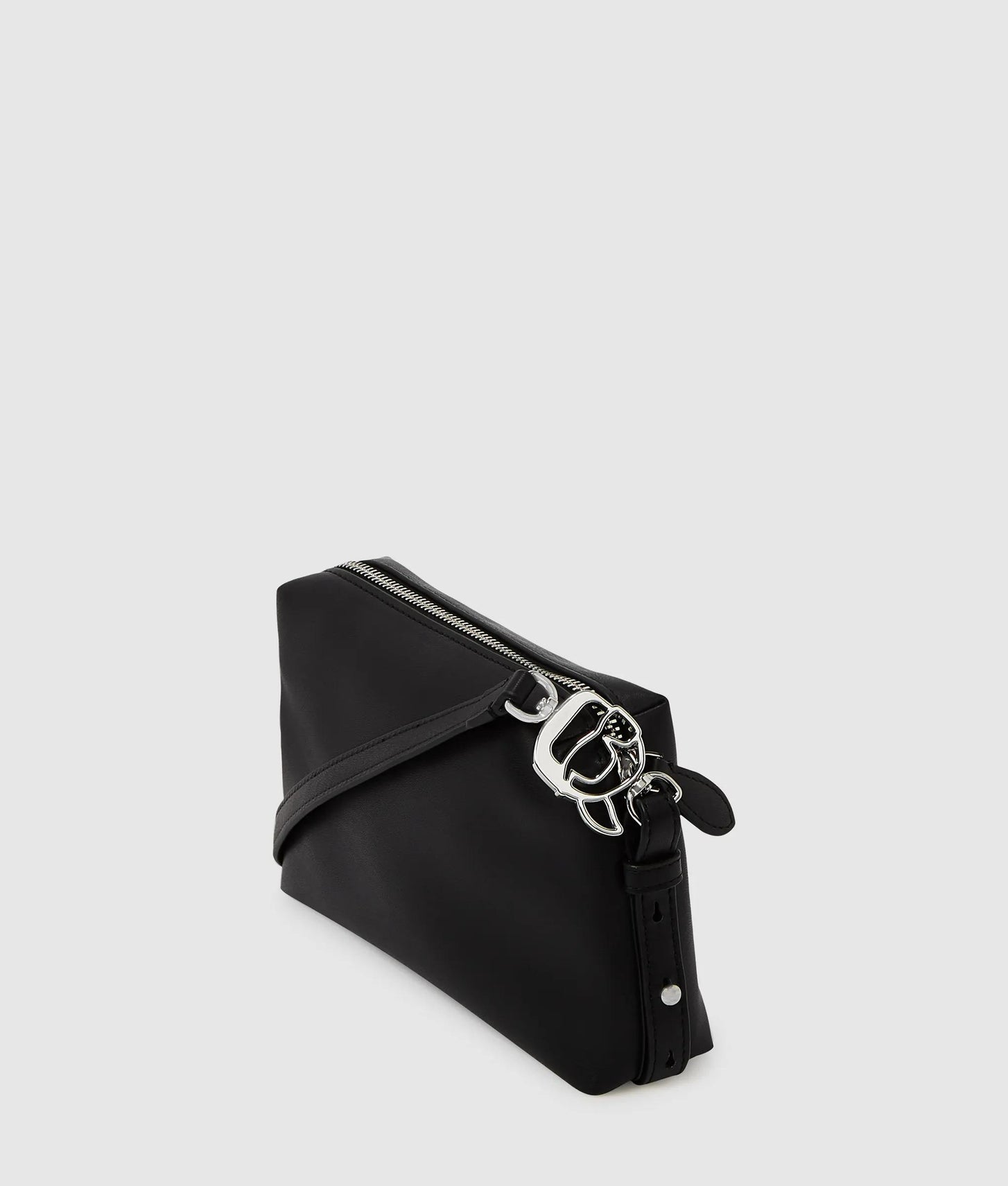 KarlLagerfeld Ikon Smooth Camera Bag Black
