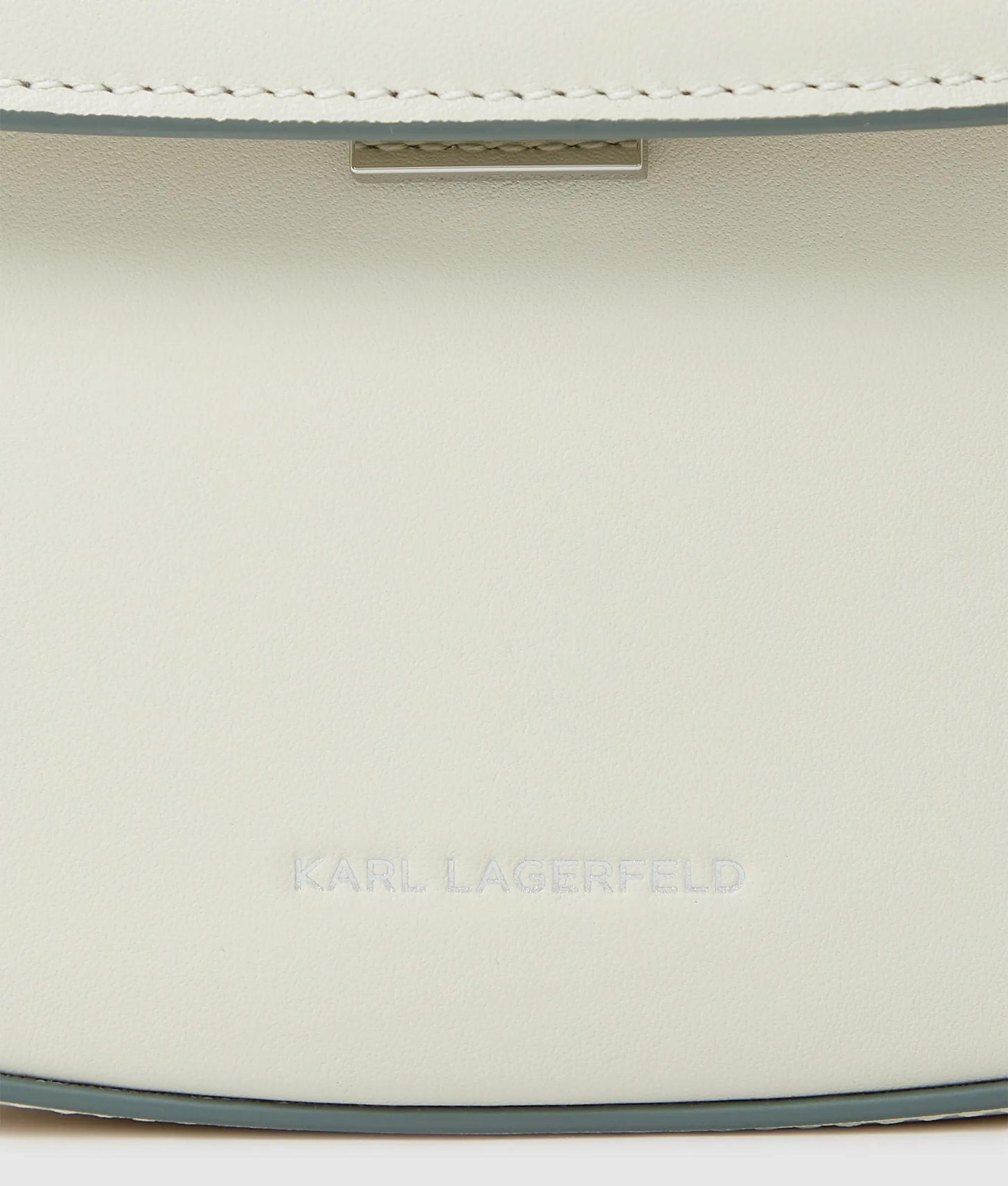 KarlLagerfeld Choupette Top Handle Bag Off White