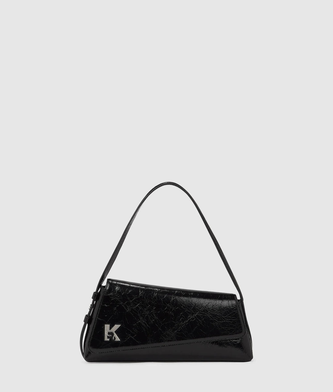Karl Lagerfeld Wide-Leg Satin Pants Champagne