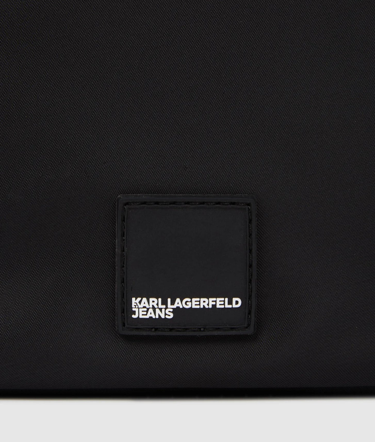 KarlLagerfeld Nylon Lace-Up Camera Bag Black