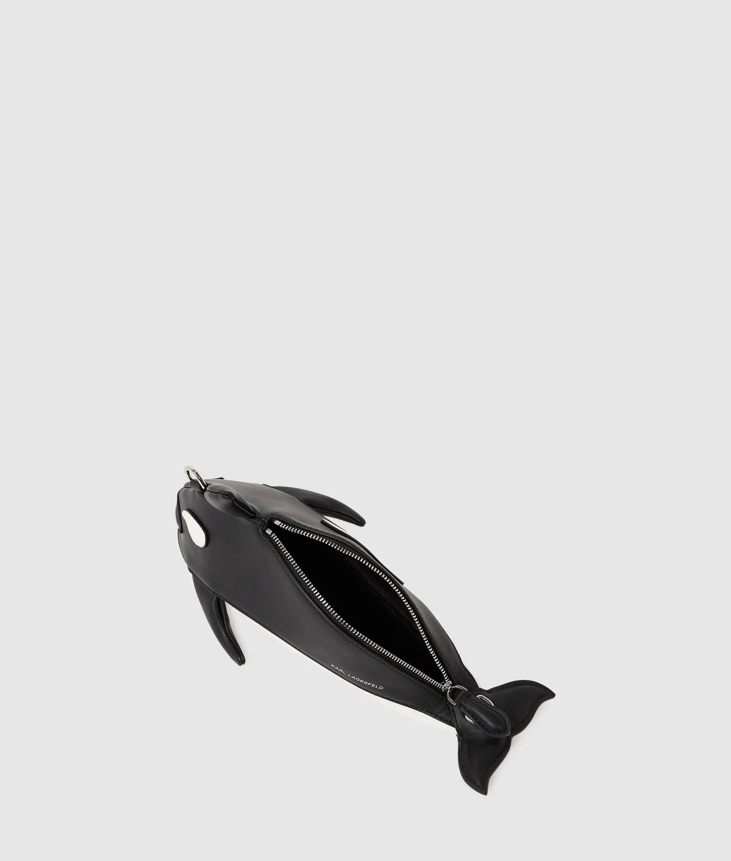 KarlLagerfeld Ikon Orca Crossbody Bag Black
