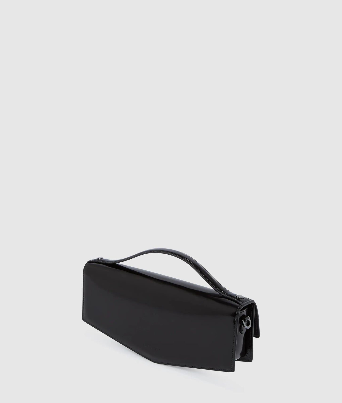 KarlLagerfeld Kl Studio Autograph Shoulder Bag Black-Nickel