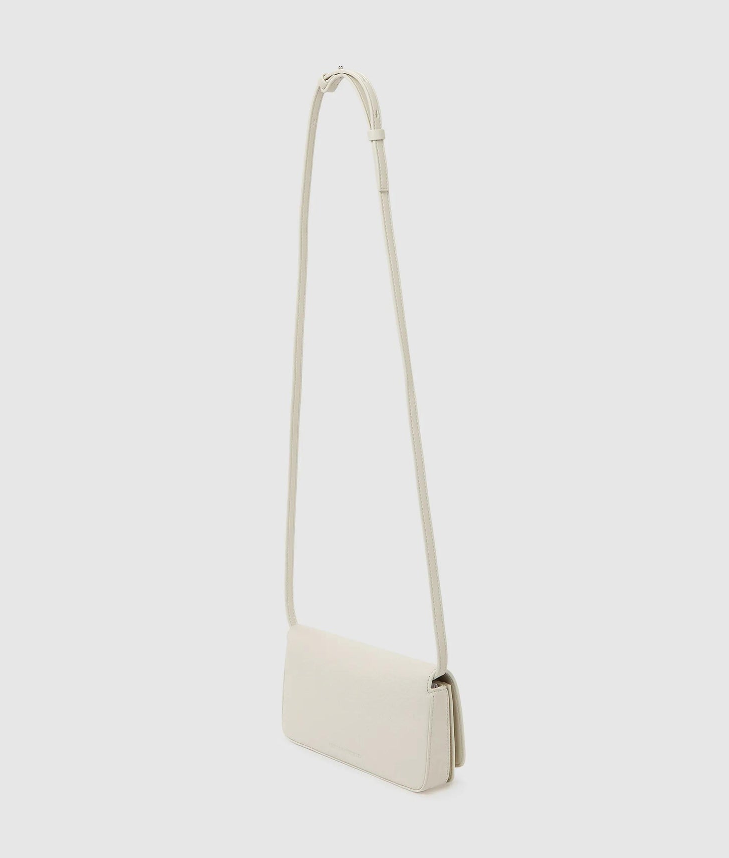 KarlLagerfeld Kautograph Patch Mini Crossbody Bag Off White