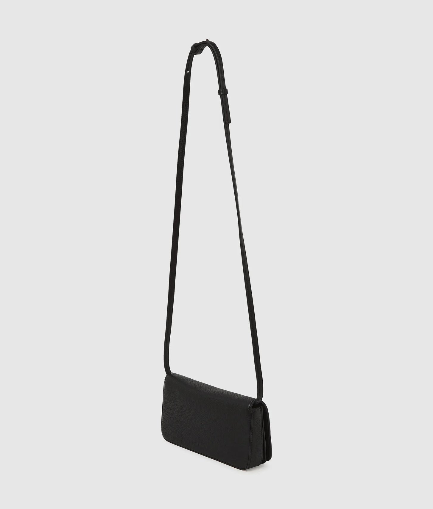 KarlLagerfeld Kautograph Patch Mini Crossbody Bag Black-Nickel