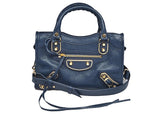 Balenciaga City Edge Mini Navy Blue