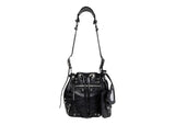 Balenciaga Le Cagole Bucket Bag Xs Black Arena