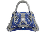 Balenciaga Sneakerhead Top Handle Medium Blue/Grey