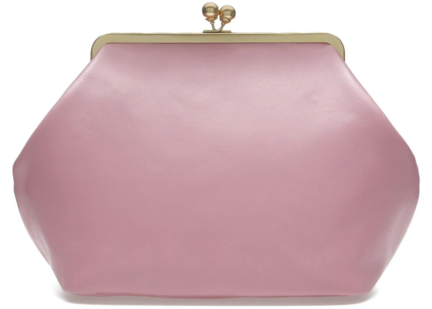Coach Large Kisslock Frame Bag Brass/Rose