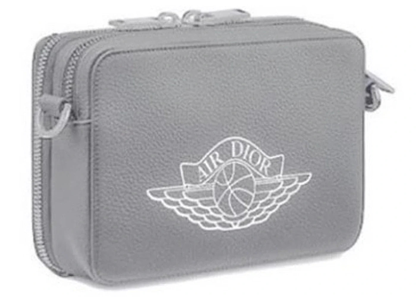 Dior X Jordan Wings Messenger Bag Grey