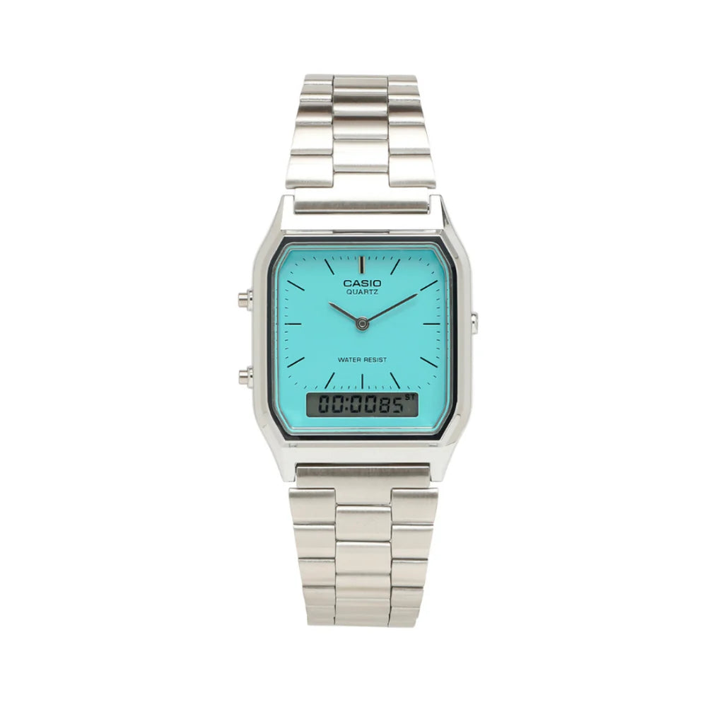 Casio Vintage collection Grey Analog-Digital - Unisex Watch