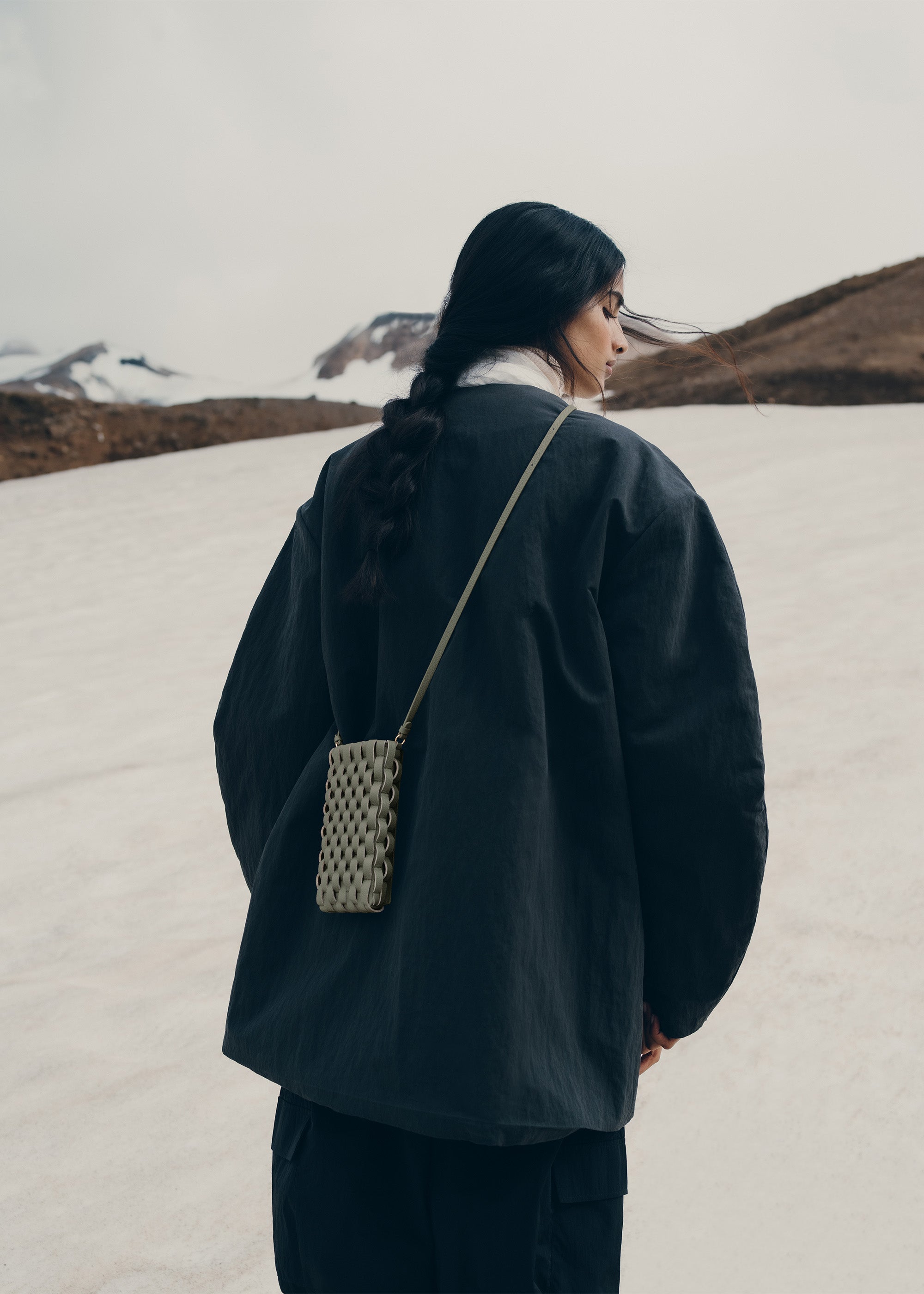Polene Onda Phone Case - Olive