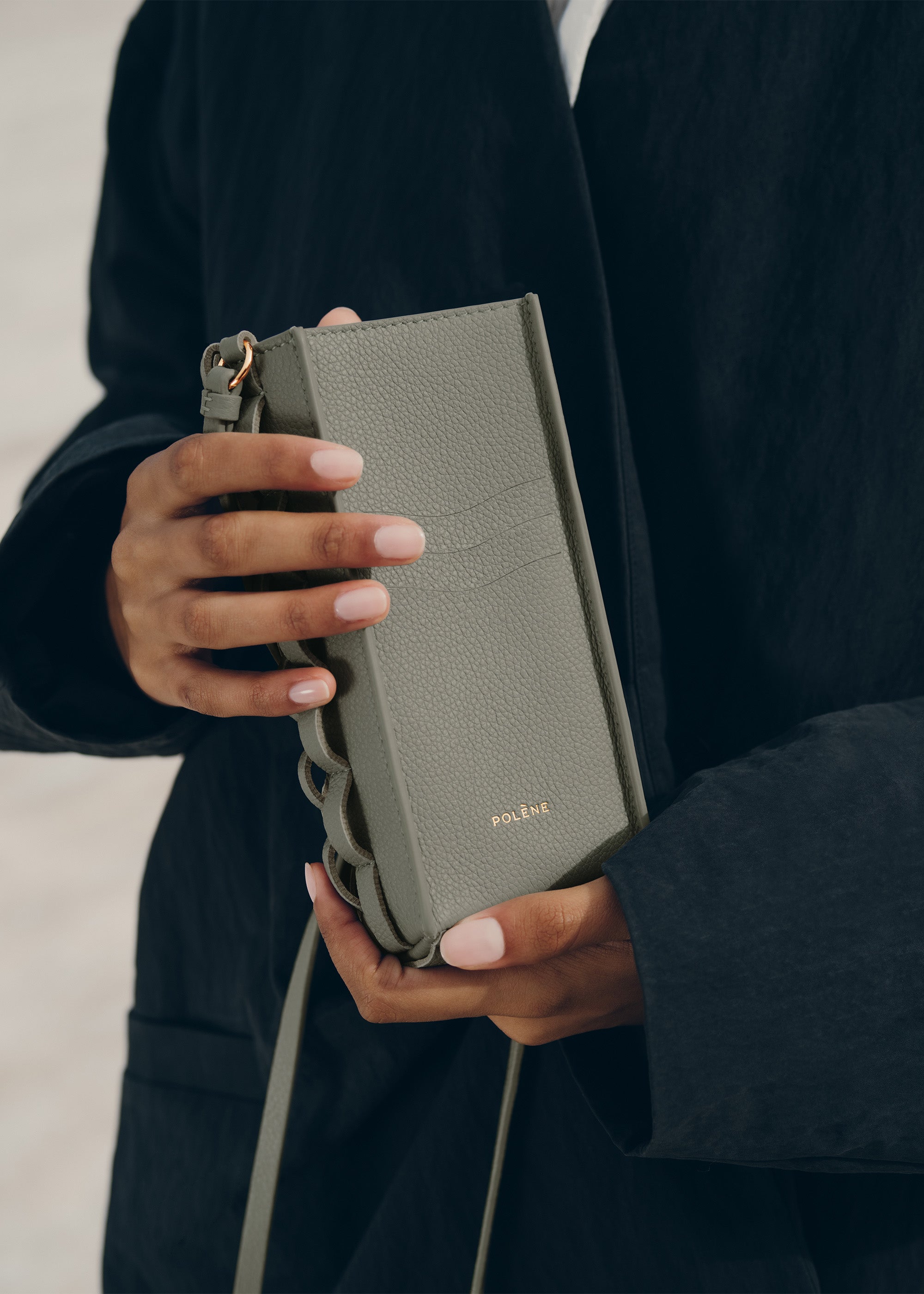 Polene Onda Phone Case - Olive