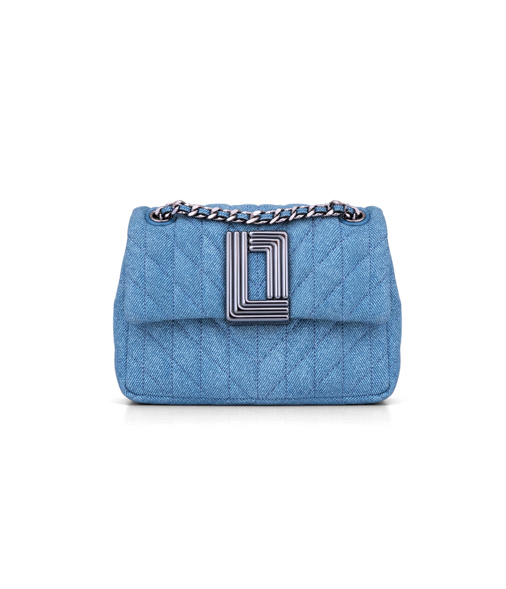 KarlLagerfeld Lafayette mini crossbody denim light denim