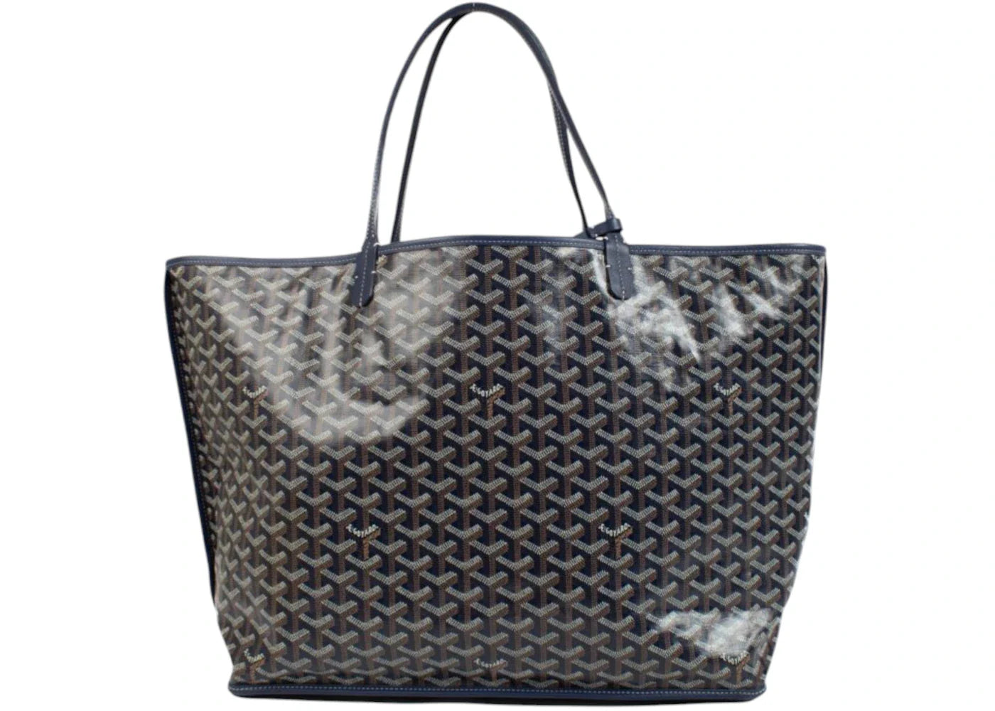 Goyard Anjou Tote Gm Navy Blue