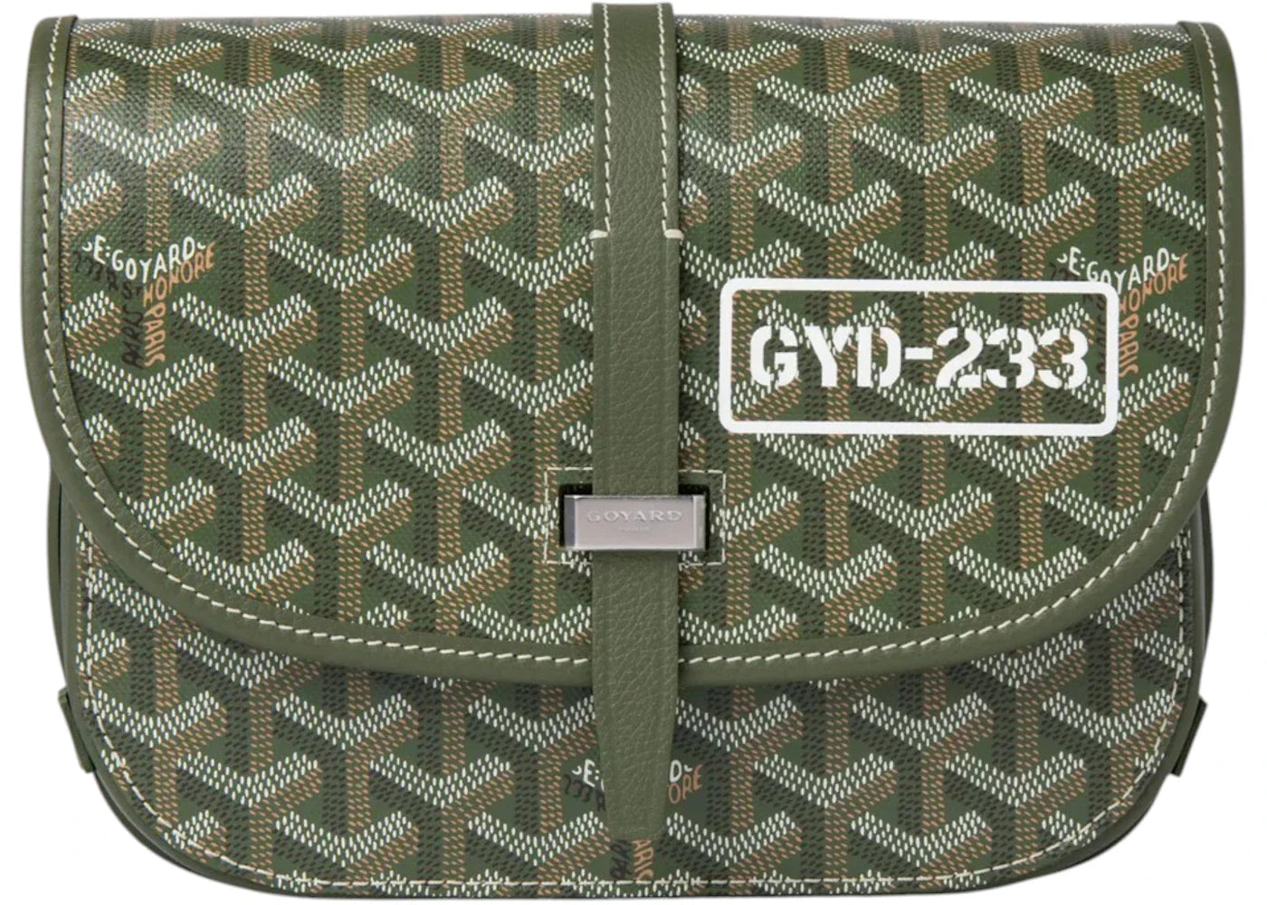 Goyard Belvedere Pm Bag Khaki