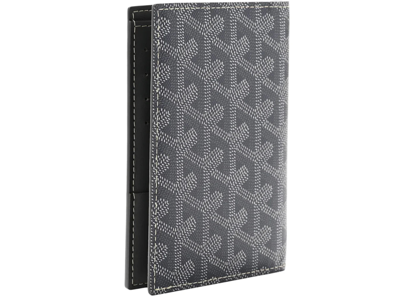 Goyard Grenelle Passport Cover Grey