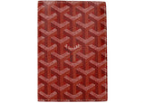 Goyard Grenelle Passport Cover Red
