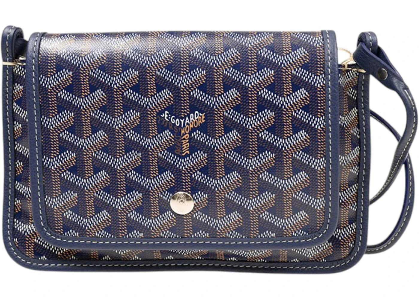 Goyard Plumet Pouch Navy Blue