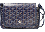 Goyard Plumet Pouch Navy Blue