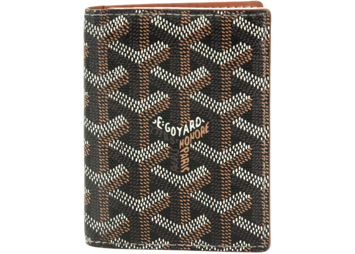 Goyard Saint Marc Card Holder Black/Natural