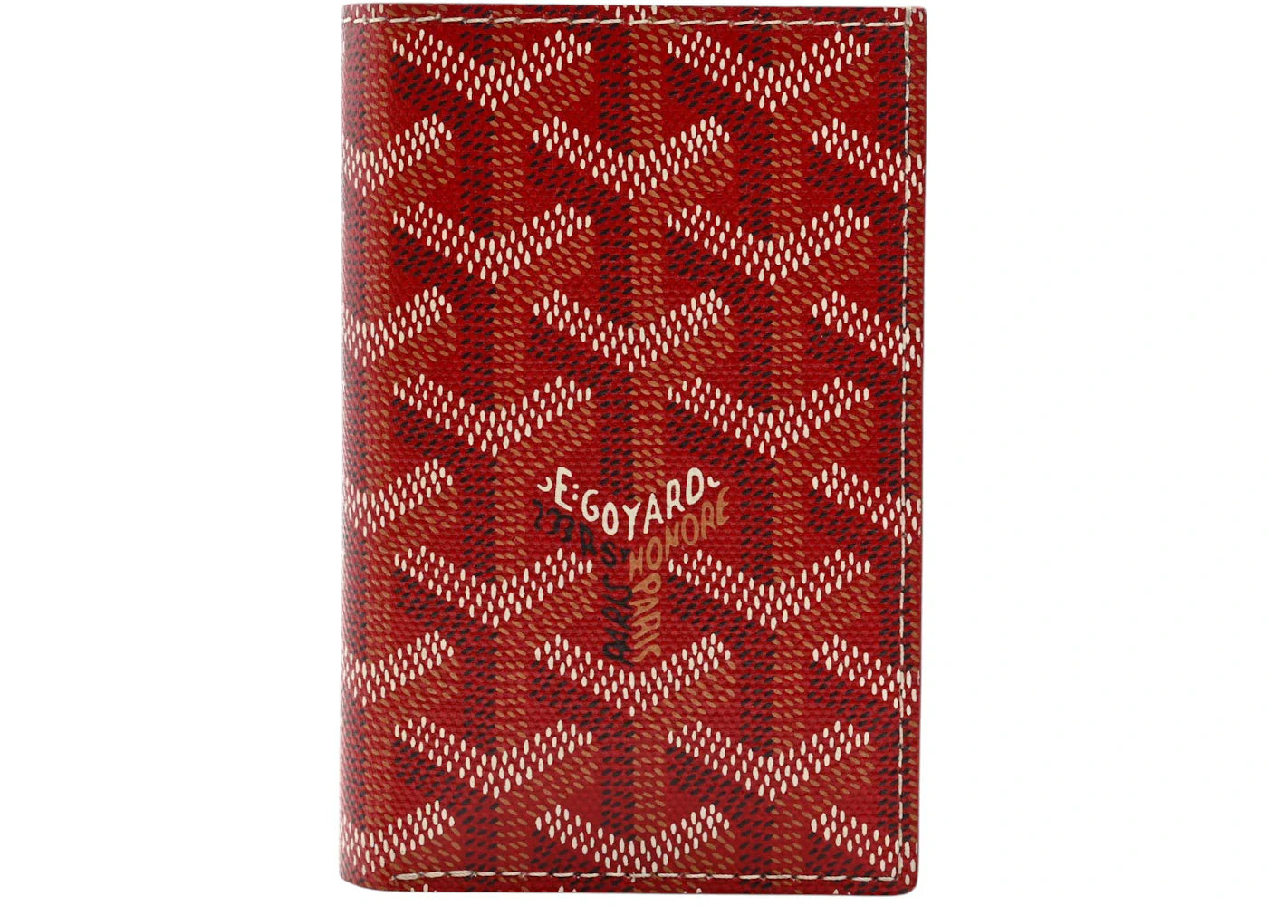 Goyard Saint Pierre Card Holder Red