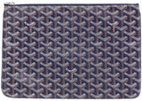 Goyard Senat Pouch Mm Navy Blue
