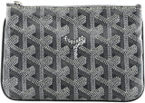 Goyard Senat Pouch Goyardine Mini Grey