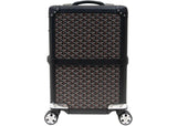 Goyard Aba Bourget Suitcase Goyardine Black