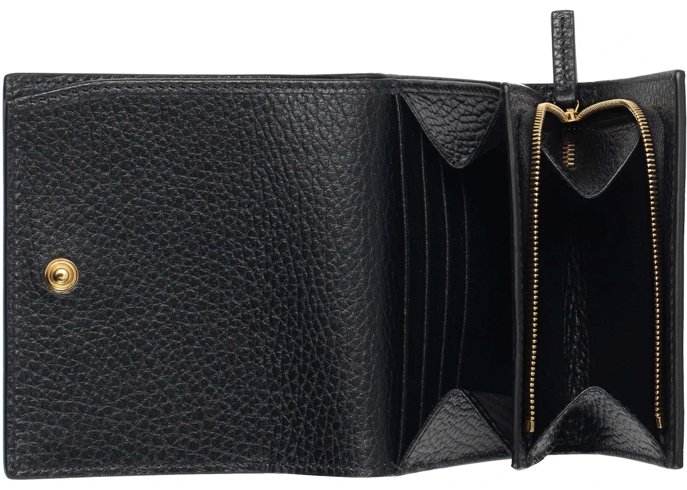 Gucci Gg Marmont Medium Wallet Beige/Ebony