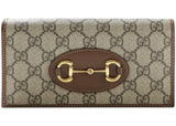 Gucci Horsebit 1955 Chain Wallet Beige/Ebony
