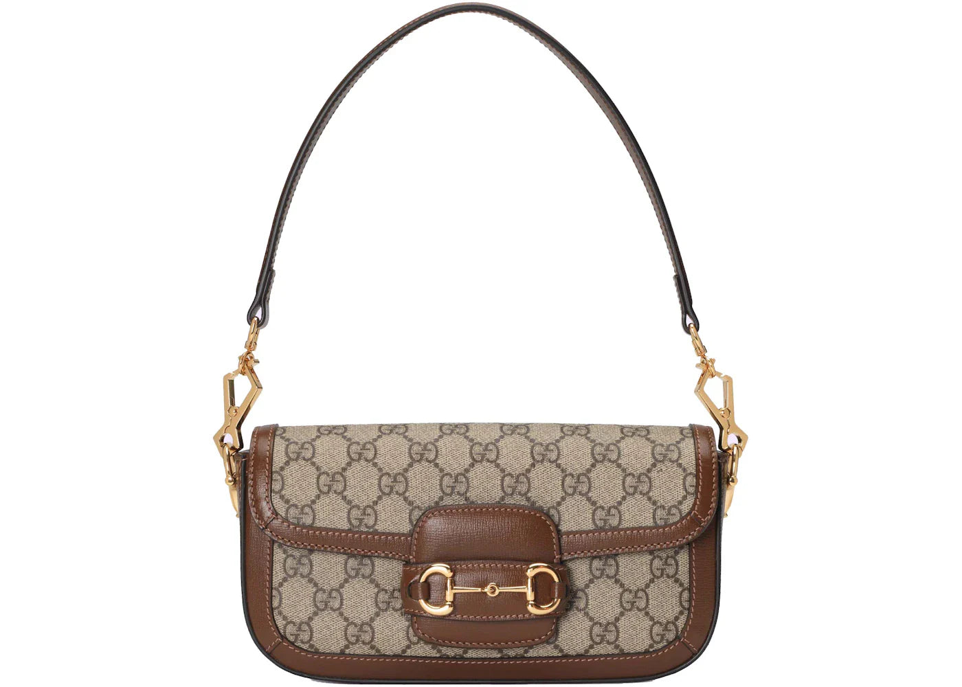 Gucci Horsebit 1955 Shoulder Bag Beige/Ebony