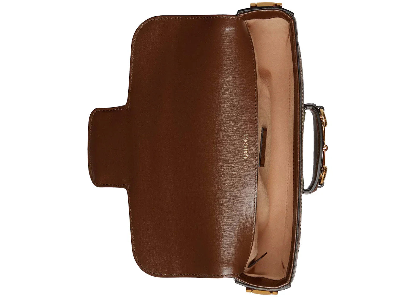 Gucci Horsebit 1955 Shoulder Bag Beige/Ebony