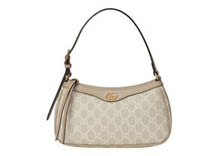 Gucci Ophidia Handbag Small Gg Supreme Beige/White