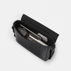 Coach Houston Map Bag Gunmetal Black