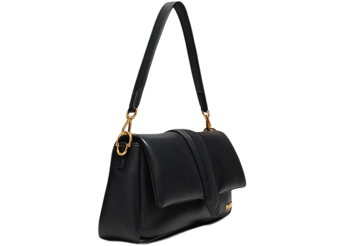jacquemus le bambimou puffed flap bag black