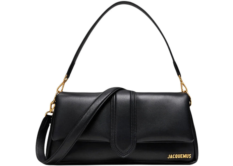 jacquemus le bambimou puffed flap bag black