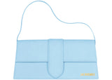 Jacquemus Le Bambino Long Flap Shoulder Bag Light Blue